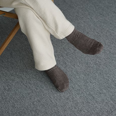 NISHIGUCHIKUTSUSHITA（ニシグチクツシタ） シルクコットンホームソックス