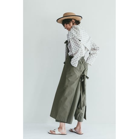 fog linen work コットンアリシアエプロン