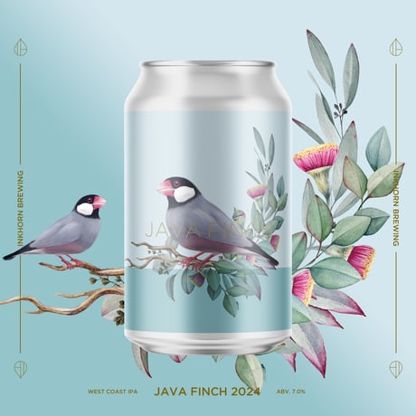 INKHORN BREWING 「Java Finch 2024・ジャバフィンチ」 缶 355ml