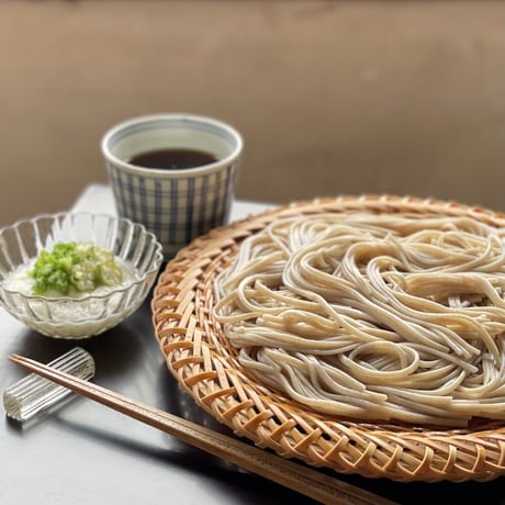 奥会津 奈良屋 山芋蕎麦（細め・乱切り）200g