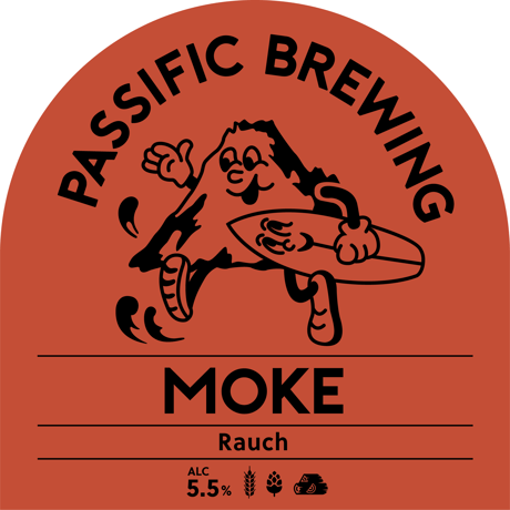 PASSIFIC BREWING 「Moke・モーク」 缶 350ml