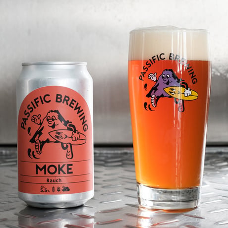 PASSIFIC BREWING 「Moke・モーク」 缶 350ml