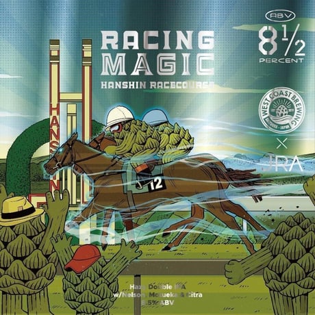 WEST COAST BREWING 「RACING MAGIC」 缶 500ml