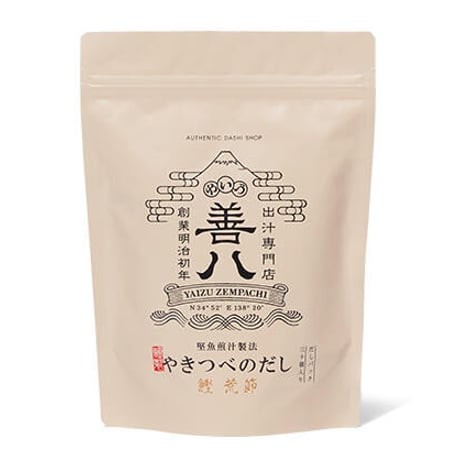 「だし専門店 やいづ善八」 やきつべのだし 鰹 荒節 だしパック 30個入り