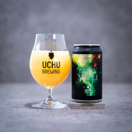 うちゅうブルーイング 「GREEN NEBULA・グリーン ネビュラ」 缶 350ml