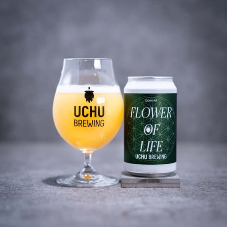 うちゅうブルーイング 「FLOWER OF LIFE・フラワーオブライフ」 缶 350ml