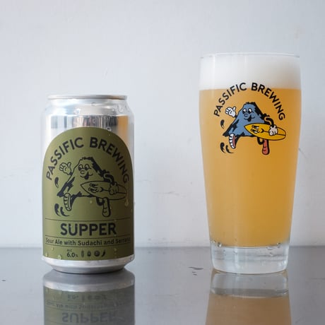 PASSIFIC BREWING パシフィックブルーイング 「SUPPER・サッパー」 缶 350ml