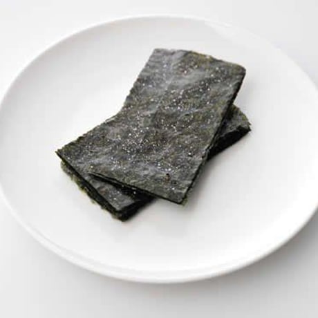 のり漁師が毎日食べる本物の有明海苔　江の浦海苔本舗　塩のり（8切り48枚）