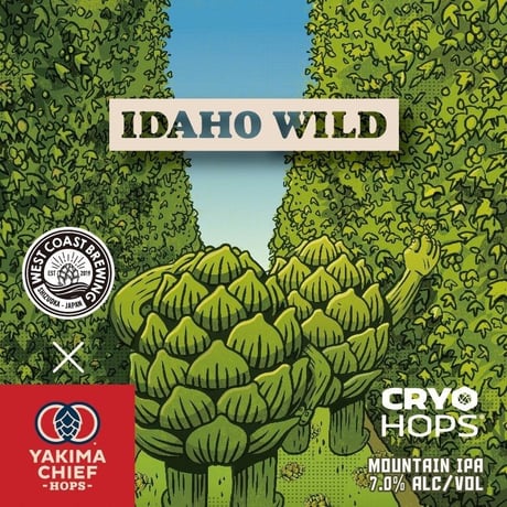 WEST COAST BREWING ウェストコーストブルーイング 「Idaho Wild」 缶 500ml