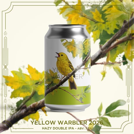 INKHORN BREWING インクホーン ブルーイング 「Yellow Warbler 2026」 355ml 缶