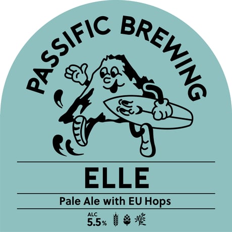 PASSIFIC BREWING 「ELLE」 缶 350ml