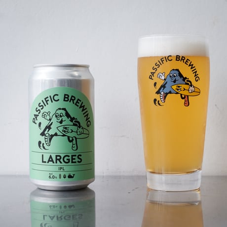 PASSIFIC BREWING 「LARGES」 缶 350ml