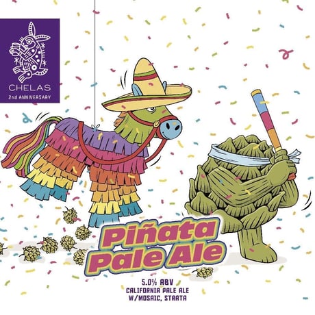 WEST COAST BREWING ウェストコーストブルーイング 「Pinata Pale Ale」 缶 500ml