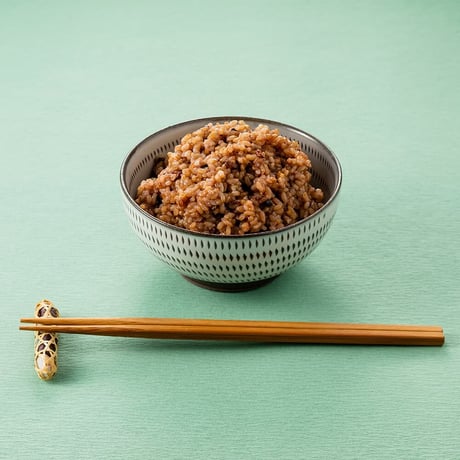 結わえる 寝かせ玄米