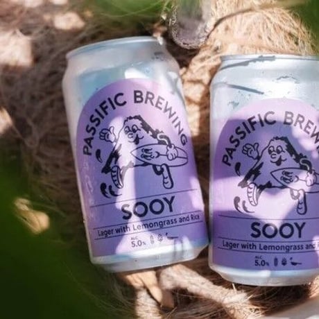 PASSIFIC BREWING 「SOOY」 缶 350ml
