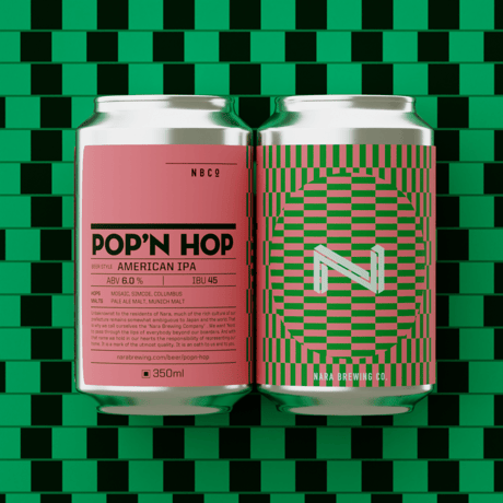 Nara Brewing Co. 奈良醸造 「POP'N HOP・ポップンホップ」 缶 350ml