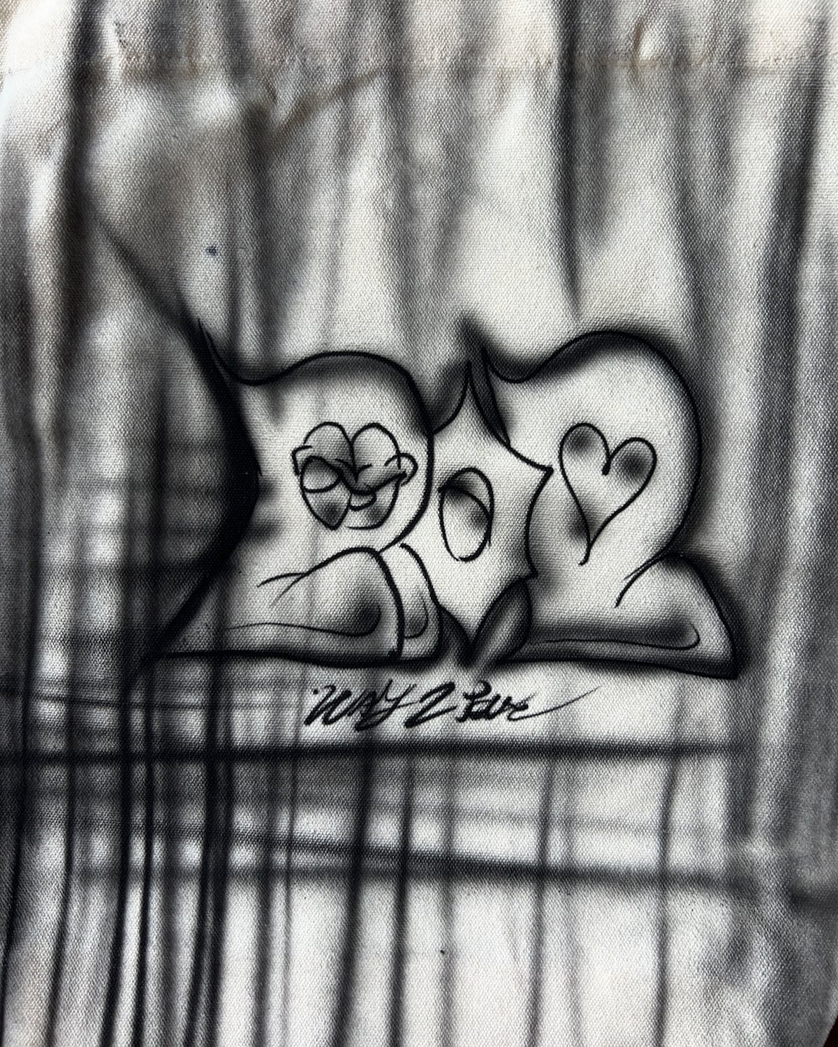 1of1 Airbrush Canvas Tote Bag #6 | RYOTA DAIMON