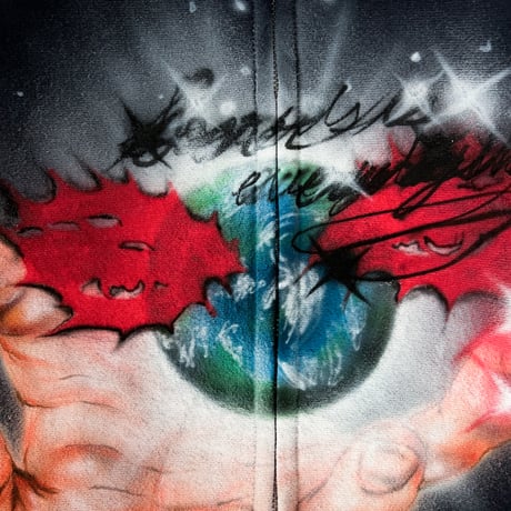 World is yours zip up hoodie