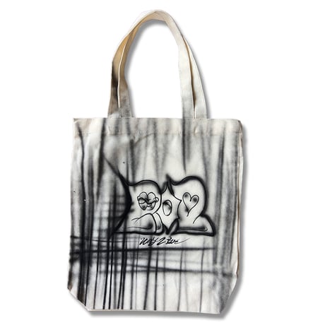 1of1 Airbrush  Canvas Tote Bag  #6