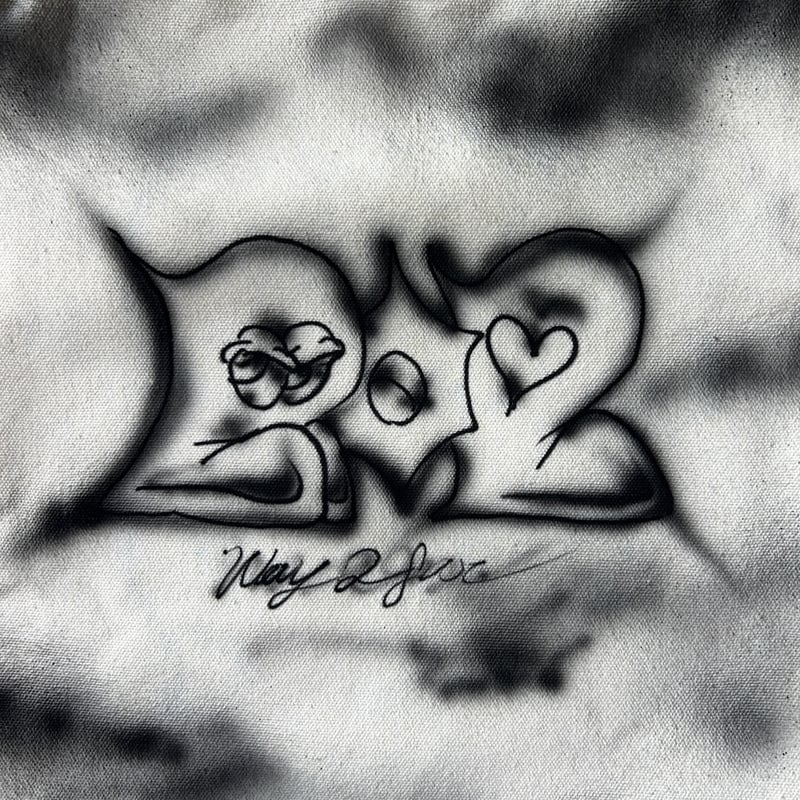 1of1 Airbrush Canvas Tote Bag #3 | RYOTA DAIMON 1of1 Airbrush Canvas Tote Bag #3 | RYOTA DAIMON