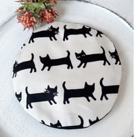 🐈‍⬛保護猫支援【おまたカイロ】黒猫（ホワイト）