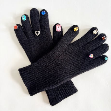jewelry gloves (black)