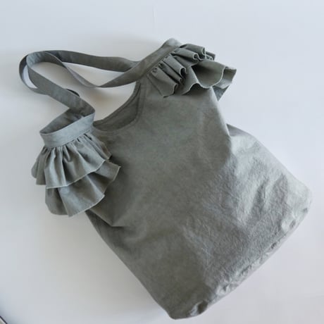 bucket bag　(dove grey)