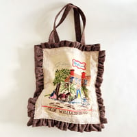 "upcycle" vintage  bag  (tapestry)