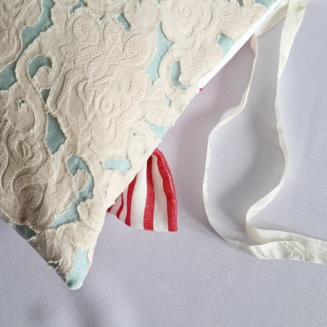 "upcycle" vintage embroidery bag