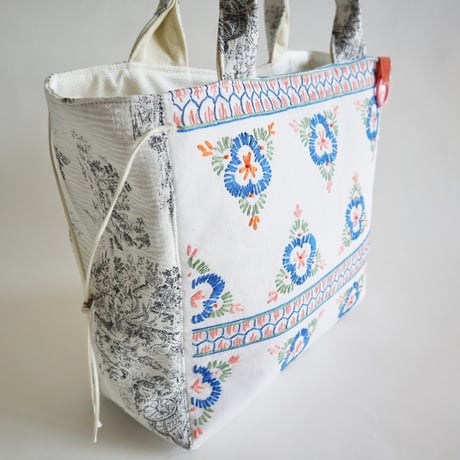 upcycle tote bag   ”embroidery ”