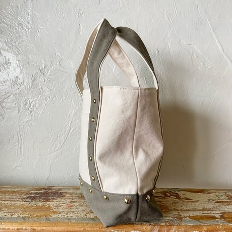 canvas tote bag medium (middle gray)