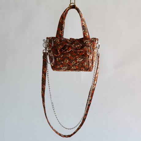 floral mini totebag "b"