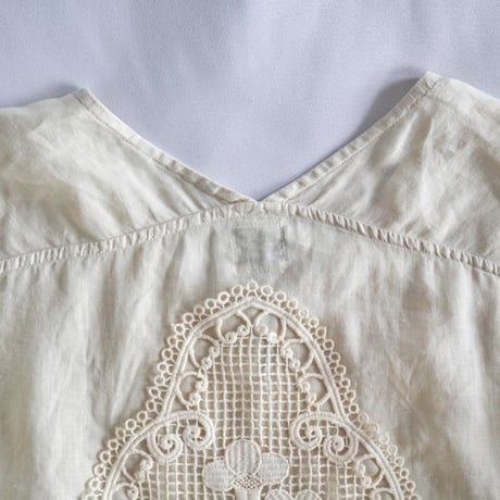 upcycle linen pullover