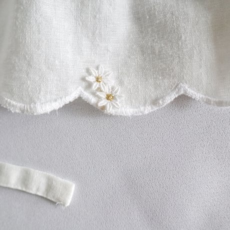 upcycle linen blouse