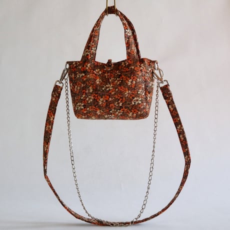 floral mini totebag "b"
