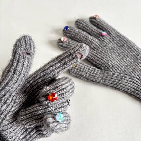 jewelry gloves (gray)