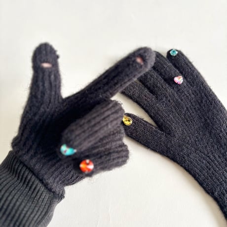 jewelry gloves (black)