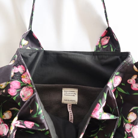 quilting frill floral bag (Japan)
