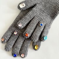 jewelry gloves (gray)