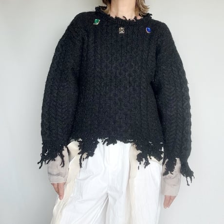 upcycle knit "C"