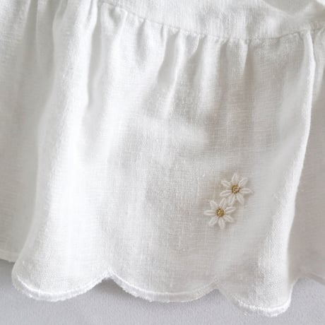 upcycle linen blouse