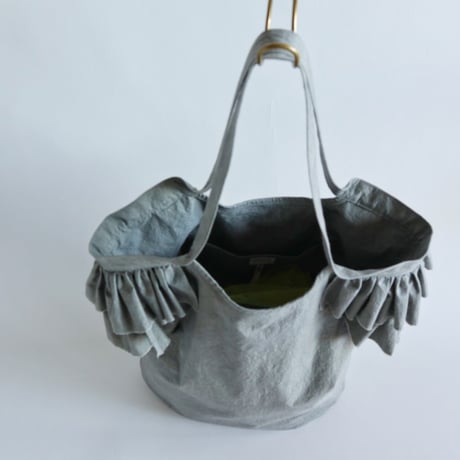 bucket bag　(dove grey)