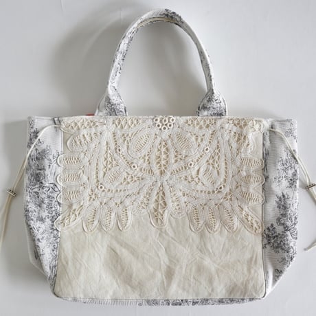 upcycle tote bag  "typewriter"