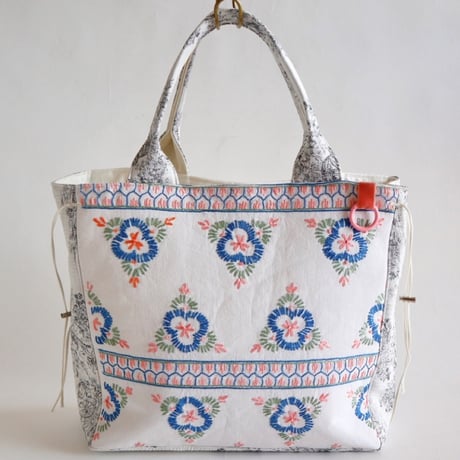 upcycle tote bag   ”embroidery ”