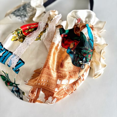 vintage scarf upcycle bag (spain)