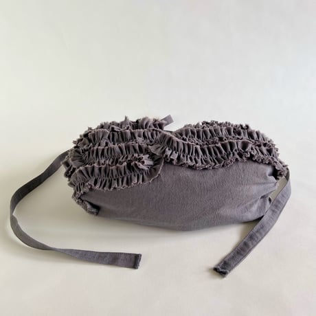 shirring bag （gray)