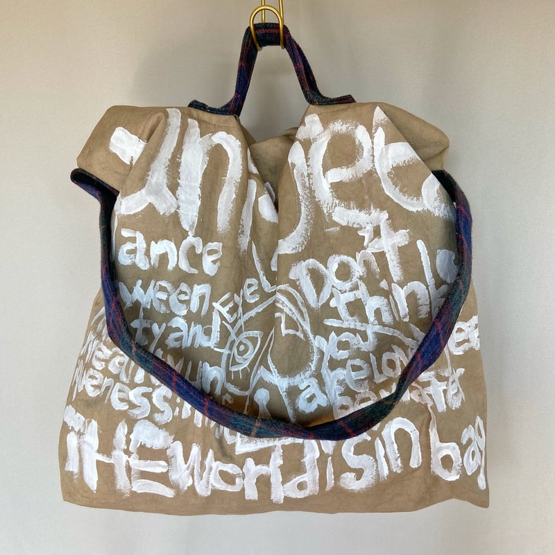 painting newspaper bag | uniquees painting newspaper bag | uniquees