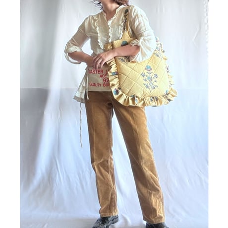 quilting frill bag (india)