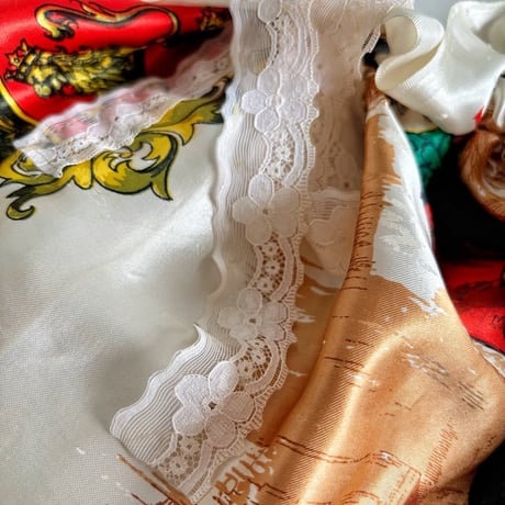 vintage scarf upcycle bag (spain)