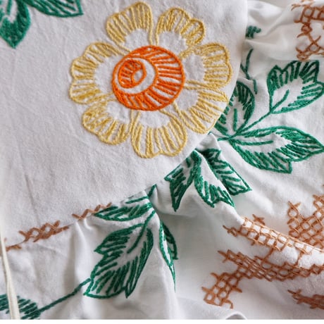 embroidery pochette(flower)